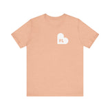 Florida Love Peach Short Sleeve Tee