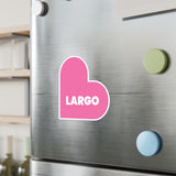 Largo FL Love Pink Sticker
