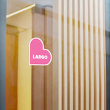 Largo Florida Heart Vinyl Sticker