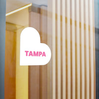 Tampa FL Love Sticker