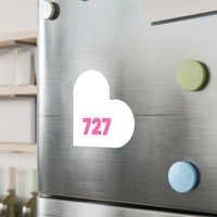 727 Heart Sticker