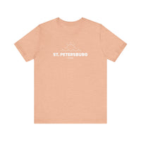 St. Petersburg FL Sun Waves Peach Shirt