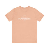 St. Petersburg FL Sun Waves Peach Shirt
