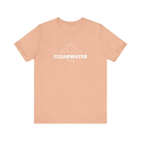 Clearwater FL Sun Waves Peach T-Shirt