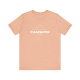 Clearwater FL Sun Waves Peach T-Shirt