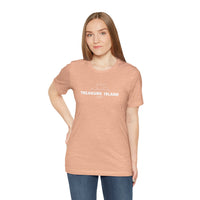 Treasure Island Florida Sun Waves Peach Tee