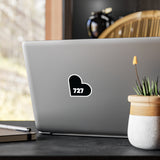 Florida Heart Decal