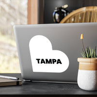 Tampa FL Heart Vinyl Decal