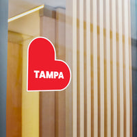 Tampa Florida Love Vinyl Decal