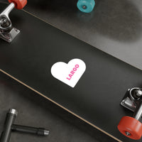 Largo FL Love Pink White Vinyl Decal