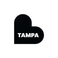 Tampa FL Heart Vinyl Decal