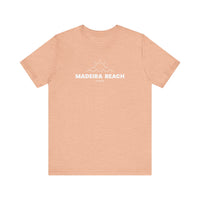 Madeira Beach Florida Sun Waves Peach Tee