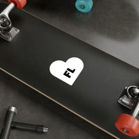 FL Love Heart Skate Sticker
