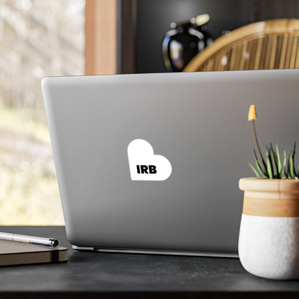 IRB FL Love Black White Vinyl Decal