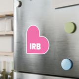 IRB FL Love White Pink Vinyl Decal