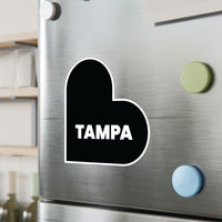 Tampa FL Heart Vinyl Decal