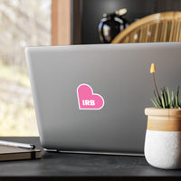 IRB FL Love White Pink Vinyl Decal