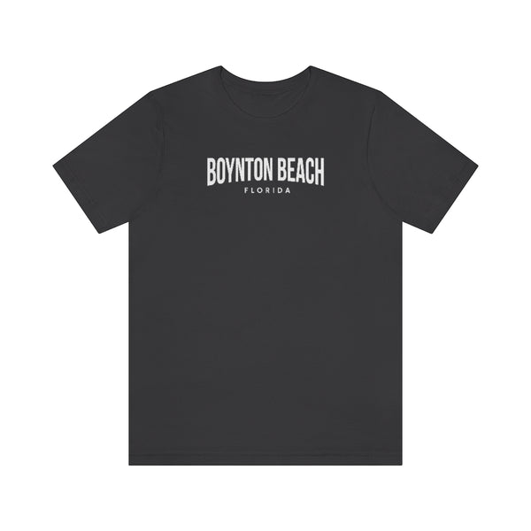 Boynton Beach Florida Black T-Shirt