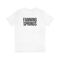 Fanning Springs Florida Headline T-Shirt