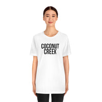 Coconut Creek FL White Tee