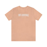 Ft. Lauderdale Florida Peach T-Shirt