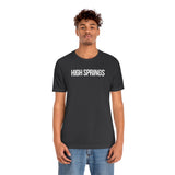 High Springs CS1 Short Sleeve Tee