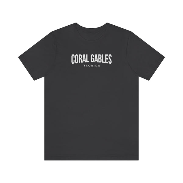 Coral Gables Florida Bold T-Shirt